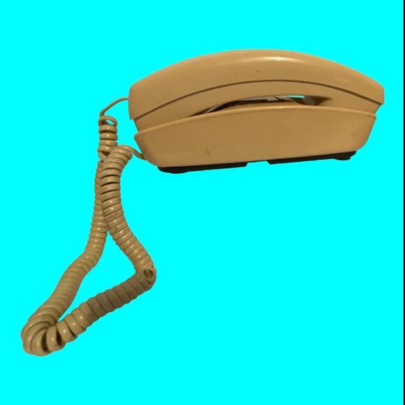 Vintage Retro Yellow Pac Tel Princess Push Button Phone Working - Picture 2 of 10